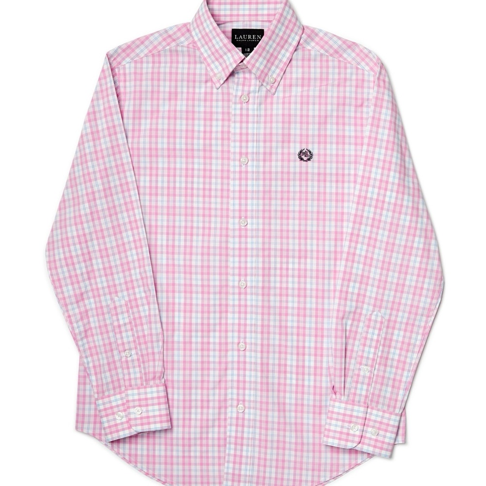 Lauren Ralph Lauren Big Boys Classic Fit Dress Shirts size 14 NWT